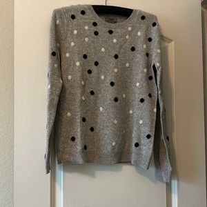 COPY - Adorable polka dot cashmere sweater